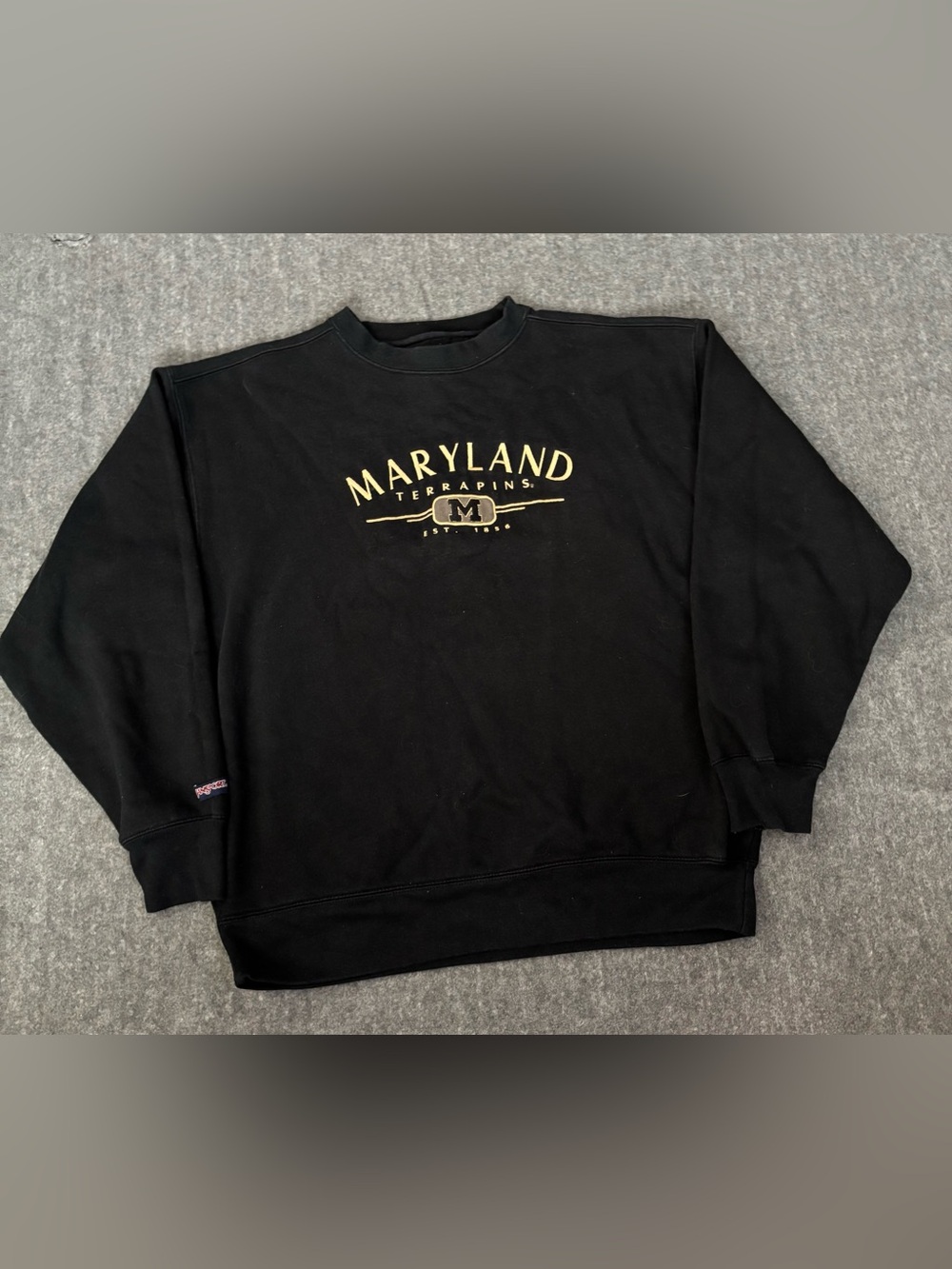 Vtg Jansport Maryland Terrapins crewneck sweatshirt size L